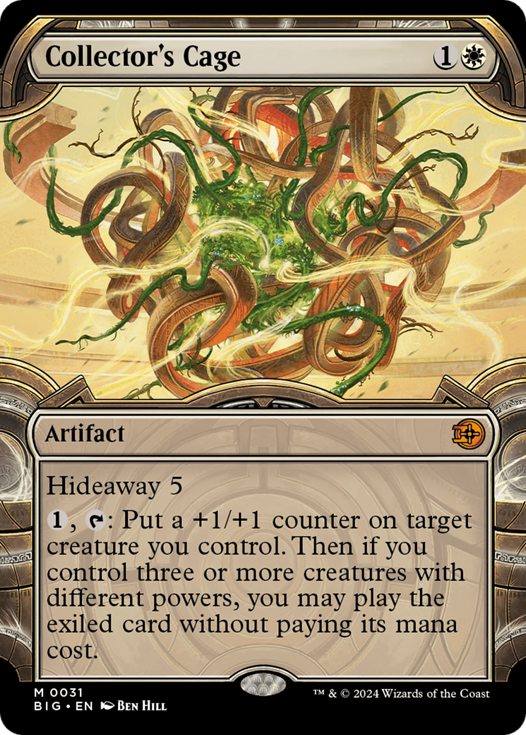 Collector's Cage (BIG-031) - The Big Score: (Showcase)