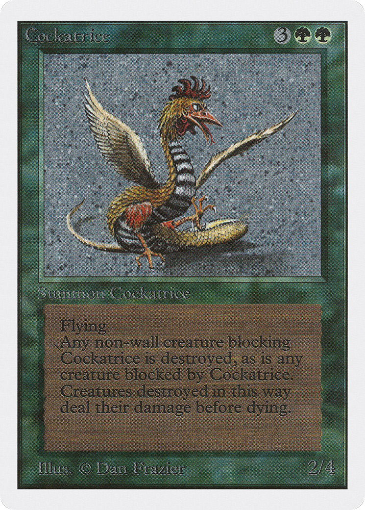 Cockatrice (2ED-) - Unlimited Edition