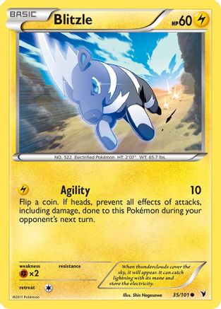 Blitzle 035/101 - Noble Victories Reverse Holofoil