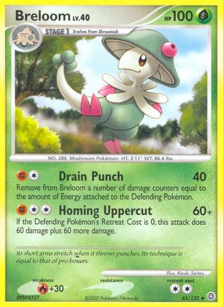Breloom 045/132 - Secret Wonders