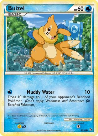 Buizel 045/95 - Unleashed Reverse Holofoil