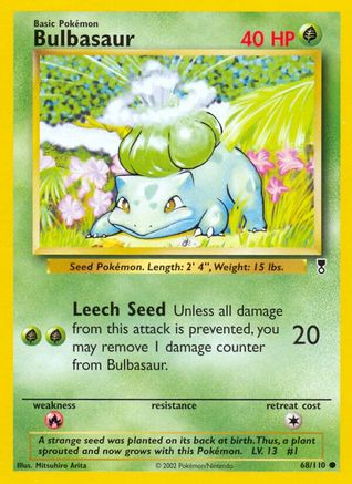 Bulbasaur 068/110 - Legendary Collection Reverse Holofoil