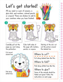 Color, Cut, and Fold: Wild Animals