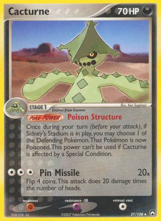 Cacturne 027/108 - Power Keepers