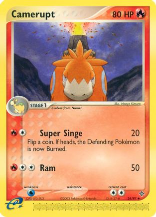 Camerupt 024/97 - Dragon