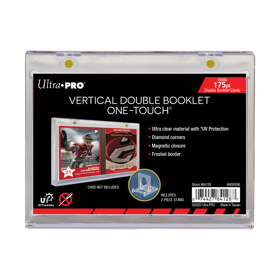 175PT Vertical Booklet Card UV ONE-TOUCH® Magnetic Holder