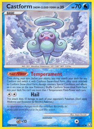 Castform Snow-Cloud Form 050/146 - Legends Awakened