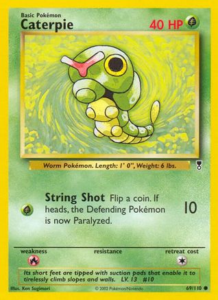 Caterpie 069/110 - Legendary Collection Reverse Holofoil