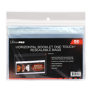 Horizontal Booklet ONE-TOUCH Resealable Bags (50ct)