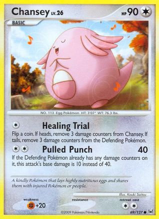 Chansey 069/127 - Platinum
