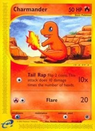 Charmander 097/165 - Expedition Reverse Holofoil