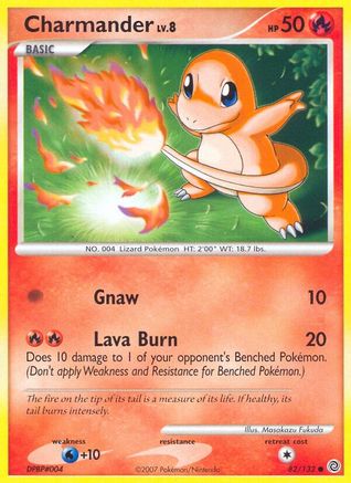 Charmander 082/132 - Secret Wonders Reverse Holofoil