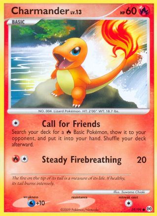 Charmander 059/99 - Arceus Reverse Holofoil