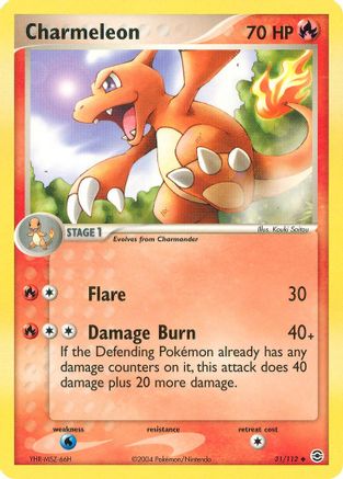 Charmeleon 031/112 - FireRed & LeafGreen