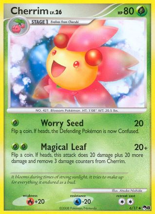 Cherrim 006/17 - POP Series 8 Reverse Holofoil