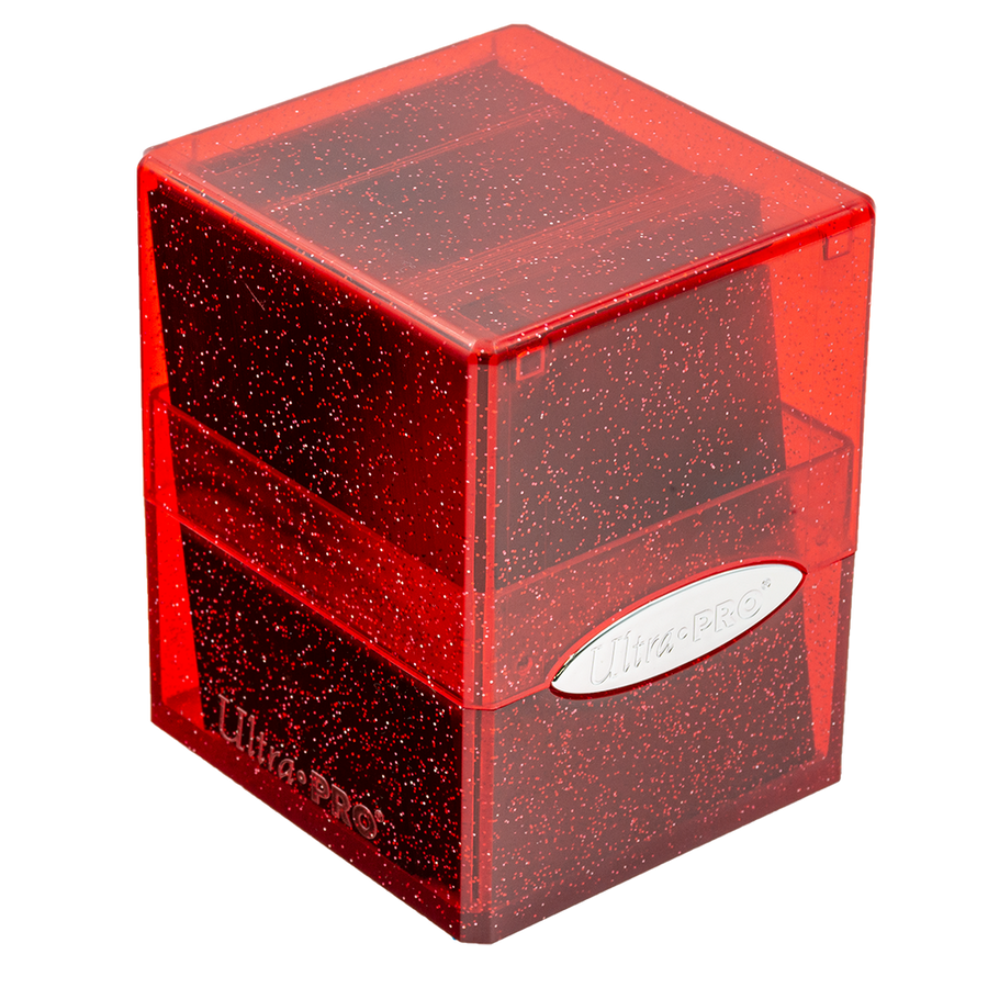 Ultra PRO: Satin Cube - Glitter Red