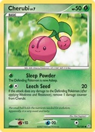 Cherubi 075/130 - Diamond and Pearl Reverse Holofoil