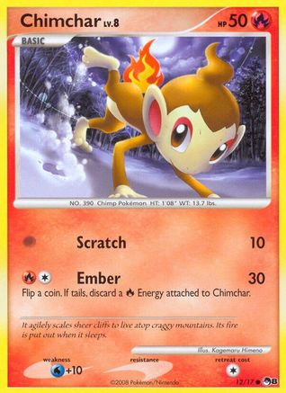 Chimchar 012/17 - POP Series 8
