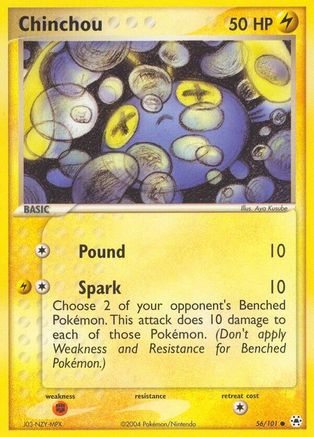 Chinchou 056/101 - Hidden Legends