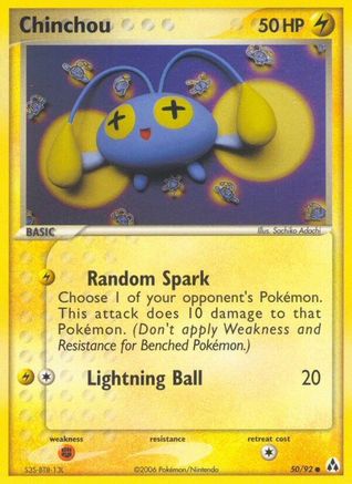 Chinchou 050/92 - Legend Maker