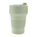 Folding Collapsible Mug with Cover for Coffee and Travel