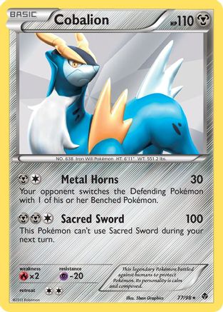 Cobalion 077/98 - Emerging Powers Holofoil