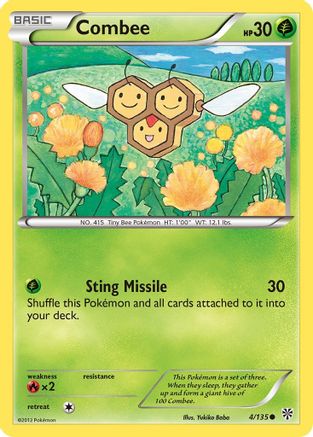 Combee 004/135 - Plasma Storm Reverse Holofoil