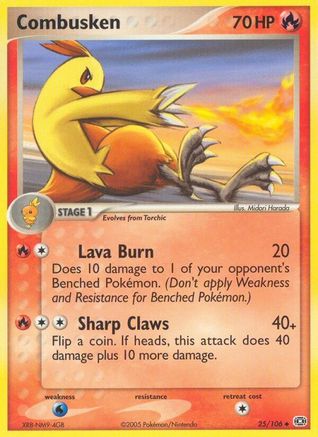 Combusken 025/106 - Emerald