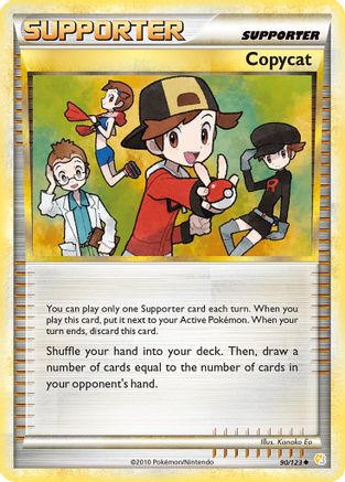Copycat 090/123 - HeartGold SoulSilver Reverse Holofoil