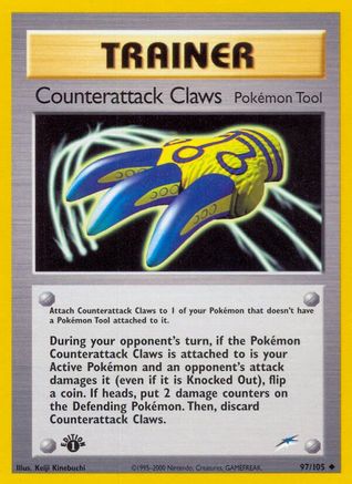 Counterattack Claws 097/105 - Neo Destiny 1st Edition