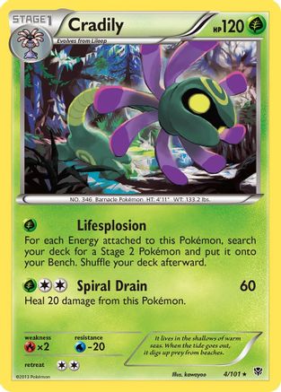 Cradily 004/101 - Plasma Blast