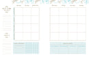 Self-Care 12-Month Undated Planner