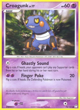 Croagunk 078/123 - Mysterious Treasures