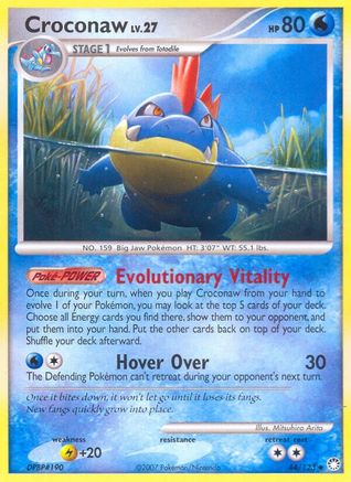 Croconaw 044/123 - Mysterious Treasures
