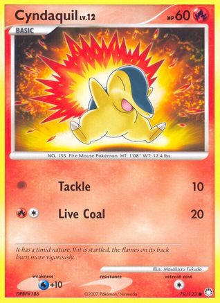 Cyndaquil 079/123 - Mysterious Treasures Reverse Holofoil