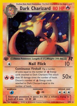 Dark Charizard 004/82 - Team Rocket