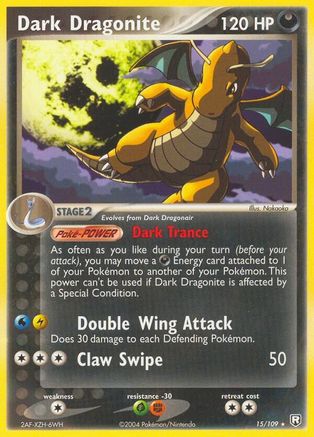 Dark Dragonite 015/109 - Team Rocket Returns Reverse Holofoil