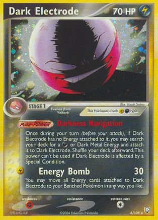 Dark Electrode 004/109 - Team Rocket Returns Holofoil
