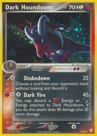 Dark Houndoom 005/109 - Team Rocket Returns Holofoil