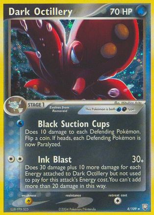 Dark Octillery 008/109 - Team Rocket Returns Holofoil