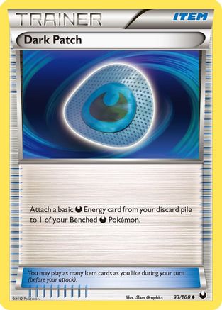 Dark Patch 093/108 - Dark Explorers Reverse Holofoil
