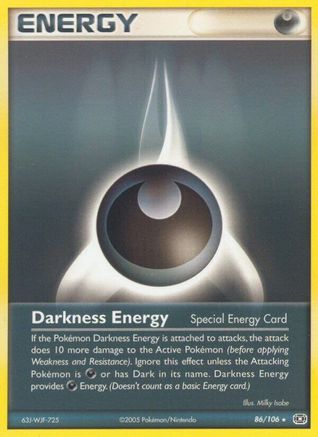 Darkness Energy (Special) 086 - Emerald - Reverse Holofoil
