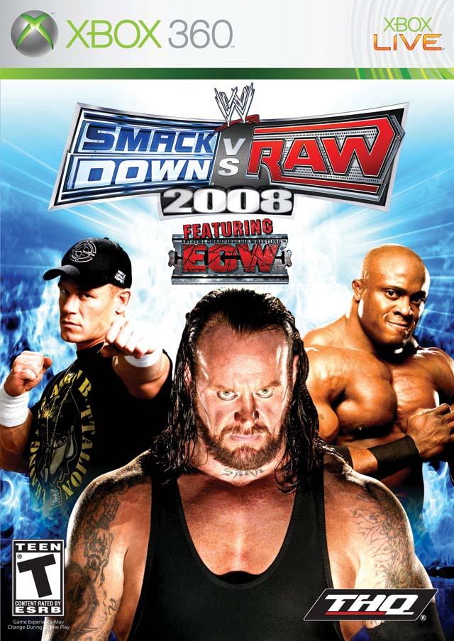 WWE Smackdown vs. Raw 2008 (Xbox 360)