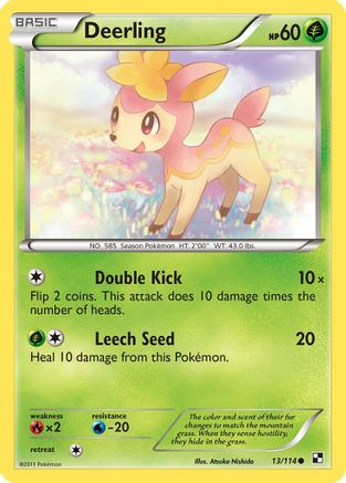 Deerling 013/114 - Black and White
