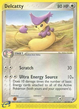 Delcatty 034/100 - Sandstorm