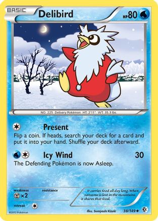 Delibird 038/149 - Boundaries Crossed