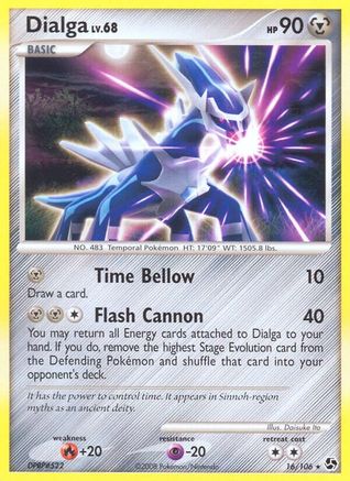 Dialga 016/106 - Great Encounters Reverse Holofoil