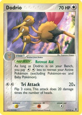 Dodrio 021/112 - FireRed & LeafGreen