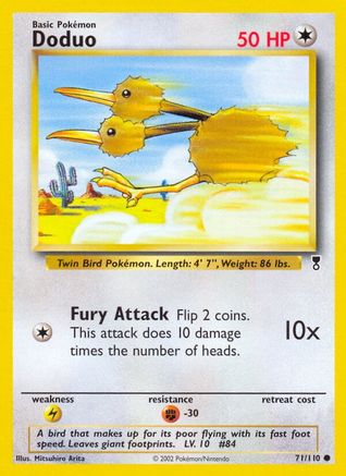 Doduo 071/110 - Legendary Collection Reverse Holofoil