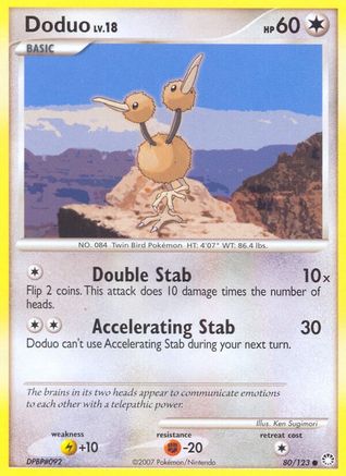 Doduo 080/123 - Mysterious Treasures